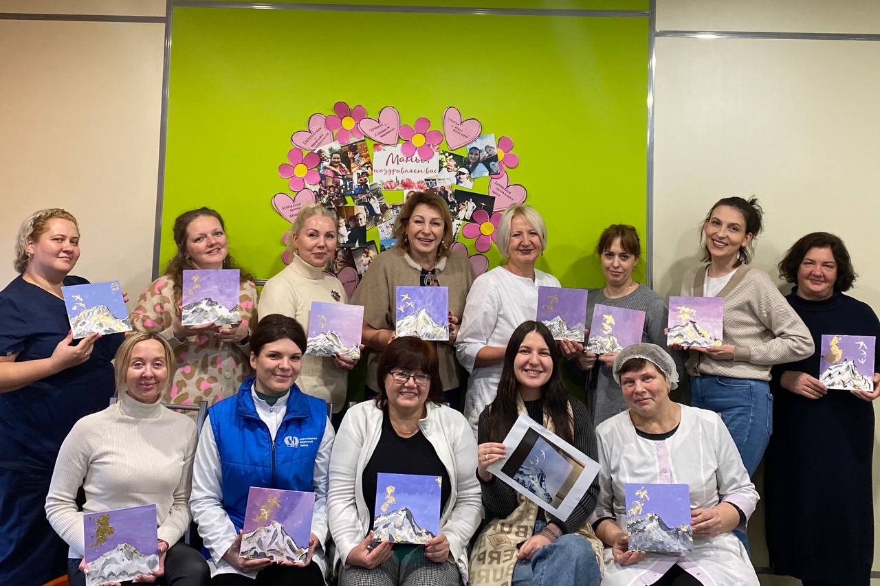 Творческий праздник для мам: мастер-класс на Красноярском Водочном Заводе