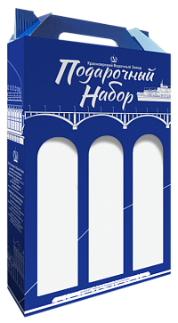 Подарочная упаковка под 3 бутылки "Подарочный набор"